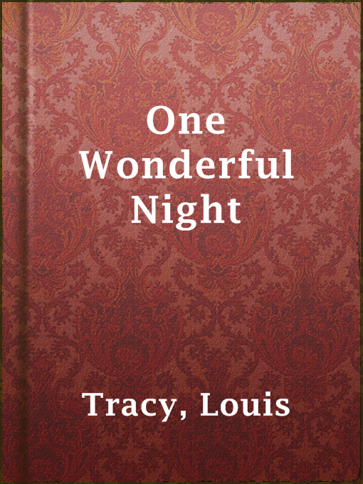 Cover image for One Wonderful Night